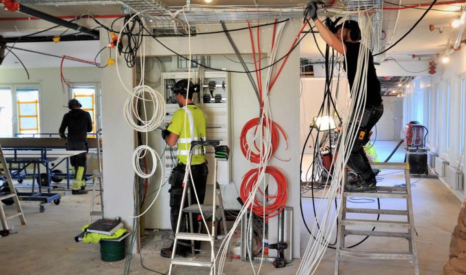 Fabriek voor elektrische kabels