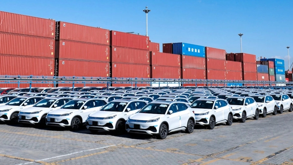 Gebruikte auto's in China voor export