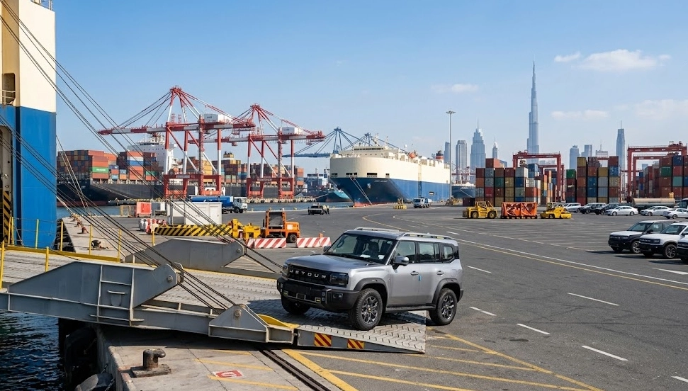 Jetour T2 Export van China naar de VAE: importgids